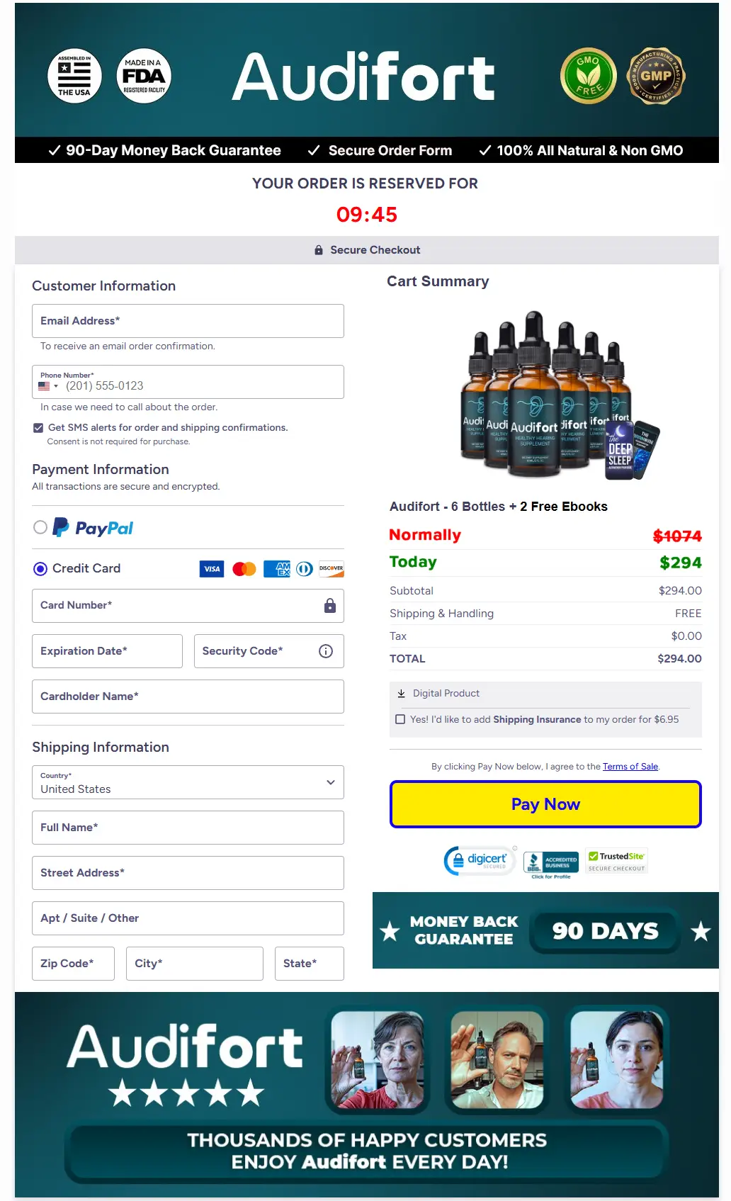 Audifort Cart Section